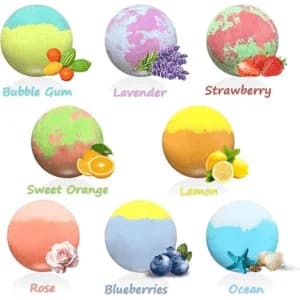 picture of Aromatic Bath Bomb Set