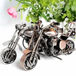 picture of Vintage Metal Motorcycle Models
