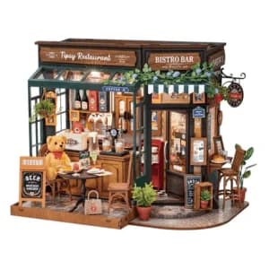 Miniature Bistro Dollhouse image